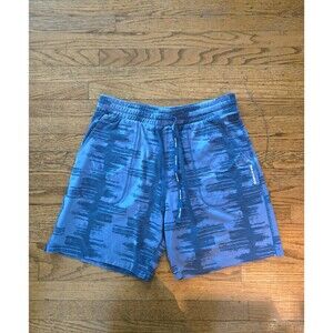 Pair of Thieves Men’s Off Duty Lounge Shorts in Blue Size Large Pockets